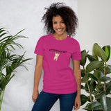 Just Hanging In There Sloth Short-Sleeve Unisex T-Shirt