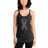 Whimsy Ribbon Women's Racerback Tank