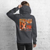 November CRPS/RSD Month/WARRIOR Marble Print Unisex Hoodie