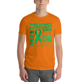 August Gastroparesis Awareness Month/WARRIOR Tie Dye Print Short-Sleeve T-Shirt