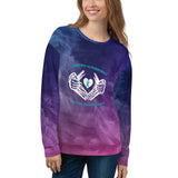 Dysautonomia Hero Cape All Over Print Unisex Sweatshirt