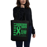 August Gastroparesis Awareness Month/WARRIOR Eco Tote Bag