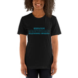 Keep Calm Get Your Turquoise On/Dysautonomia Short-Sleeve Unisex T-Shirt