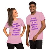 Inside This Shirt Is An Amazing Chiari Warrior Short-Sleeve Unisex T-Shirt