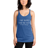 I Nap Harder Than You Party Women's Racerback Tank