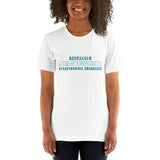Keep Calm Get Your Turquoise On/Dysautonomia Short-Sleeve Unisex T-Shirt