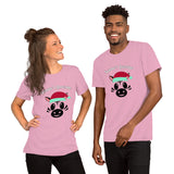 Santa's Favorite Zebra Short-Sleeve Unisex T-Shirt