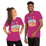 Birthday Spoonie Cake Short-Sleeve Unisex T-Shirt