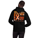 November CRPS/RSD Month/SUPPORTER Marble Print Unisex Hoodie