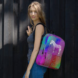 Zebra Words Backpack