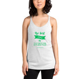Best Cure Is Awareness/Gastroparesis Women's Racerback Tank
