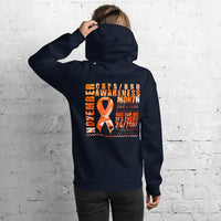 November CRPS/RSD Month/WARRIOR Marble Print Unisex Hoodie