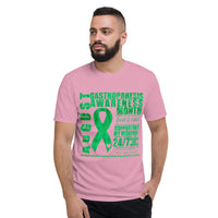 August Gastroparesis Awareness Month/SUPPORTER Tie Dye Print Short-Sleeve T-Shirt