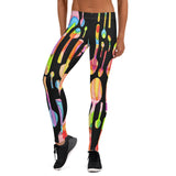 Painted Spoons Print Leggings