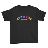 Awareness Warrior Ribbons Youth Short Sleeve T-Shirt