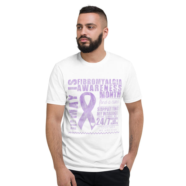 May Fibromyalgia Awareness Month/SUPPORTER Tie Dye Print Short-Sleeve T-Shirt