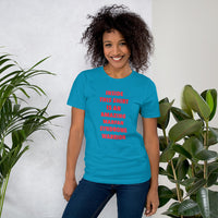 Inside This Shirt Is An Amazing Marfan Syndrome Warrior Short-Sleeve Unisex T-Shirt