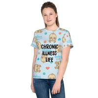 Chronic Illness Sloth Life Youth T-Shirt