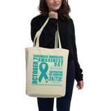 October 7th Trigeminal Neuralgia Awareness/SUPPORTER Eco Tote Bag