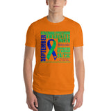 September Intracranial Hypertension Awareness Month/SUPPORTER Tie Dye Print Short-Sleeve T-Shirt
