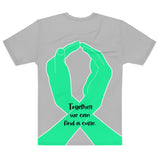 Brothers Don't Let Brothers Fight Alone/Green All Over Print Men's T-shirt