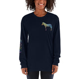 Rare Is Who We Are Zebra Long sleeve t-shirt