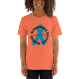 Dysautonomia WARRIOR Circle Short-Sleeve Unisex T-Shirt