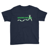 Awareness Starts Here/Green Youth Short Sleeve T-Shirt