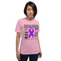 May Cystic Fibrosis Awareness Month Short-Sleeve Unisex T-Shirt