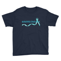 Awareness Starts Here/Turquoise Youth Short Sleeve T-Shirt