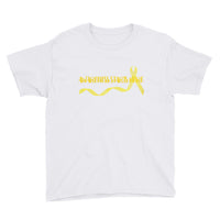 Awareness Starts Here/Yellow Youth Short Sleeve T-Shirt