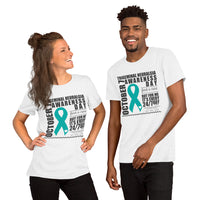 Two Sided Facts/Trigeminal Neuralgia Awareness Day Short-Sleeve Unisex T-Shirt