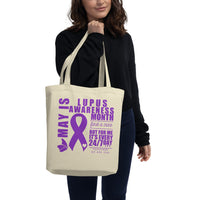 May Lupus Awareness Month/WARRIOR Eco Tote Bag