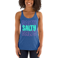 Salty Salty Salty Women's Racerback Tank