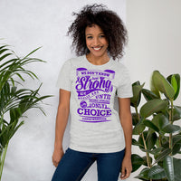 Strong Is The Only Choice/Lupus Short-Sleeve Unisex T-Shirt