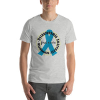 Dysautonomia SUPPORTER Circle Short-Sleeve Unisex T-Shirt