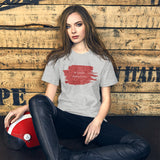 Christmas Cure Splat/Red Short-Sleeve Unisex T-Shirt