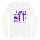 Just Cure It/Cystic Fibrosis Unisex Long Sleeve Tee