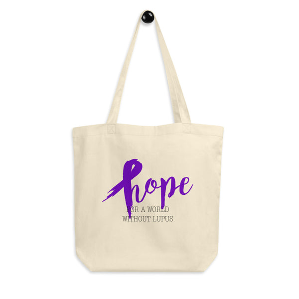 Hope For A World Without Lupus Eco Tote Bag