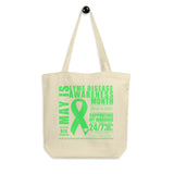 May Lyme Disease Awareness Month/SUPPORTER Eco Tote Bag