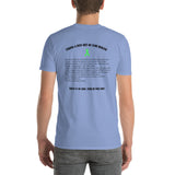 Two Sided Facts/May Lyme Disease Awareness Month Short-Sleeve T-Shirt