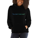Two Sided I Am What A Person With An Invisible Illness Looks Like/Green Ribbon Unisex Hoodie