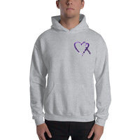 September Chiari Awareness/SUPPORTER Marble Print Unisex Hoodie