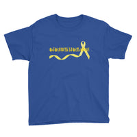Awareness Starts Here/Yellow Youth Short Sleeve T-Shirt