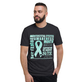 September Interstitial Cystitis Awareness/SUPPORTER Tie Dye Print Short-Sleeve T-Shirt