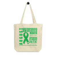 August Gastroparesis Awareness Month/SUPPORTER Eco Tote Bag