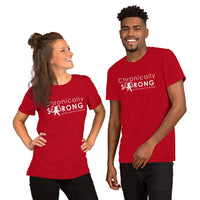 Chronically Strong Against Marfan Syndrome Short-Sleeve Unisex T-Shirt