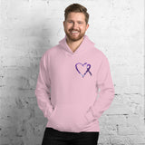 May Lupus Awareness Month/SUPPORTER Marble Print Unisex Hoodie