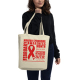 February Marfan Syndrome Awareness Month/SUPPORTER Eco Tote Bag