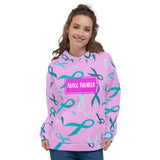 Fierce Fighter Ribbons All Over Print Unisex Hoodie